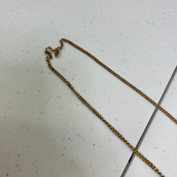 Sarah Coventry Necklace Pink Stone Gold Tone Chain Beaded Vintage - Picture 4 of 7